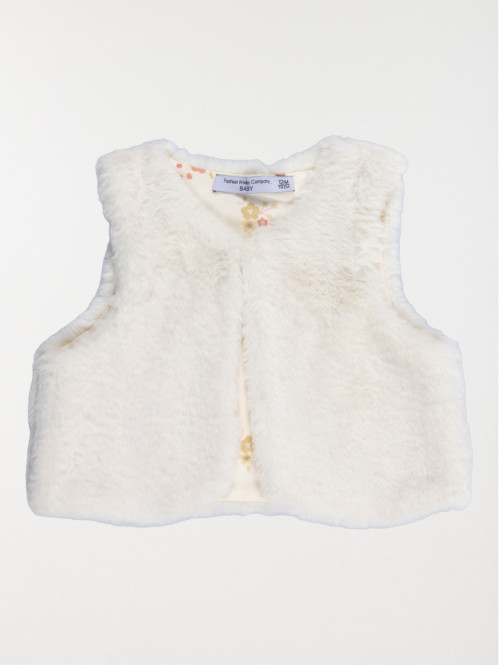 Gilet doux sans manches...