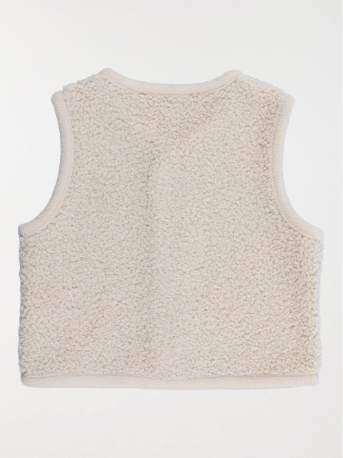 Gilet sans manches sherpa...