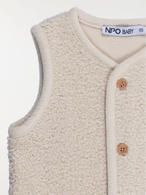 Gilet sans manches sherpa...