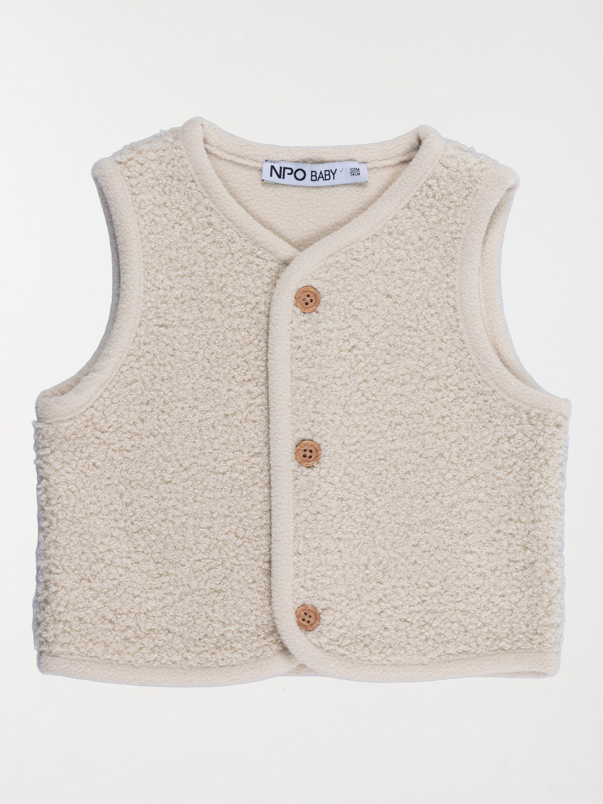 Gilet sans manches sherpa garçon (3-36M) Gilet sans manches sherpa garçon (3-36M)