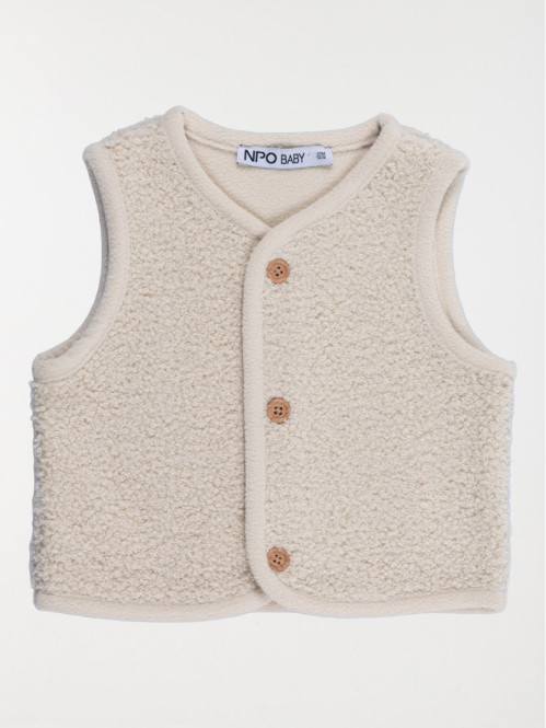 Gilet sans manches sherpa...