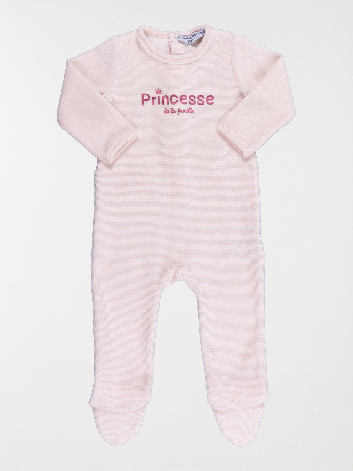 Dors-bien rose princesse fille (3-24M)