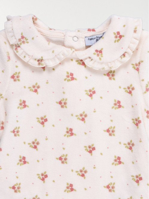 Pyjama imprimé fleuri fille...