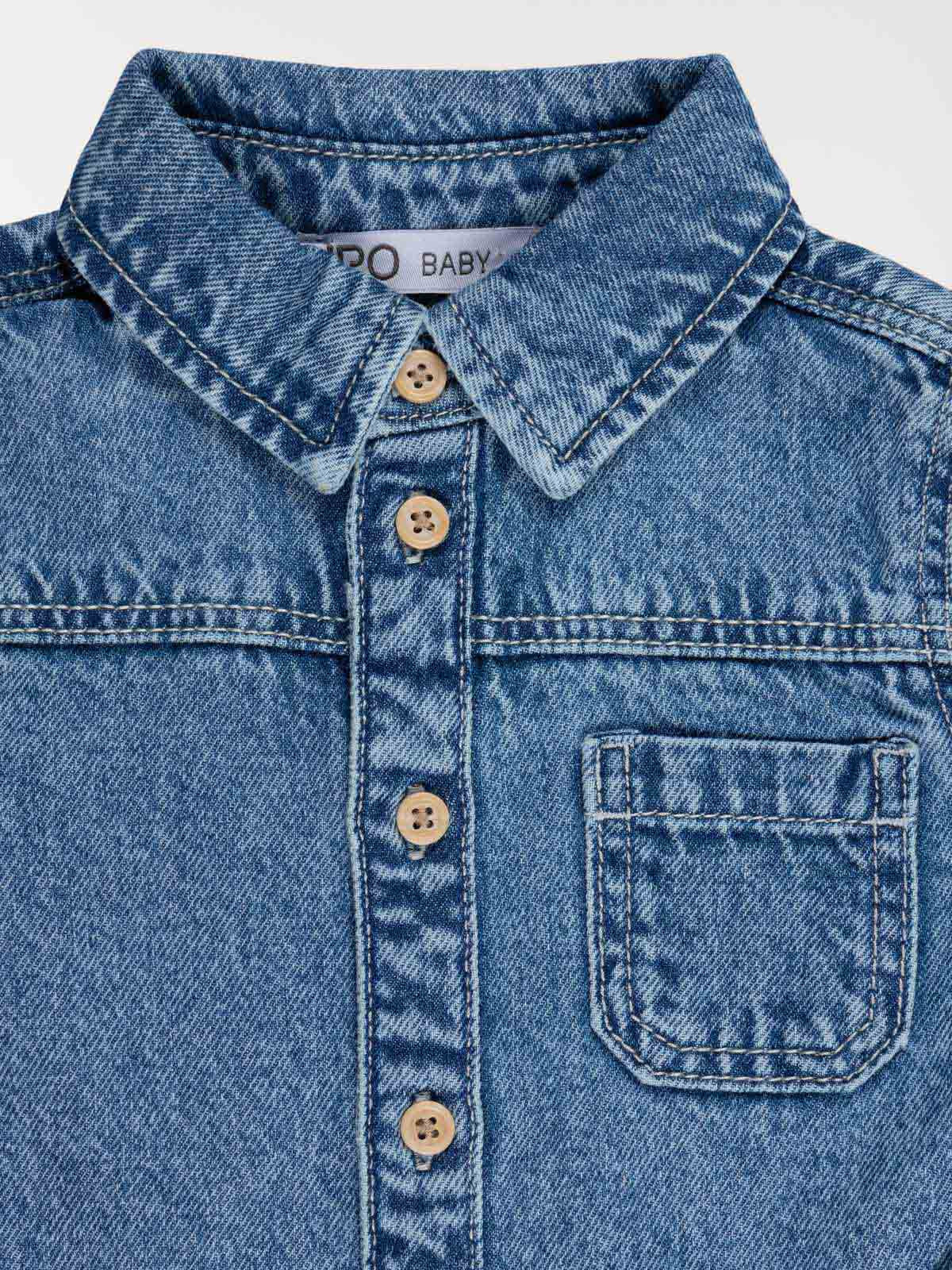 Chemise en jean garçon (6-36M) Chemise en jean garçon (6-36M)
