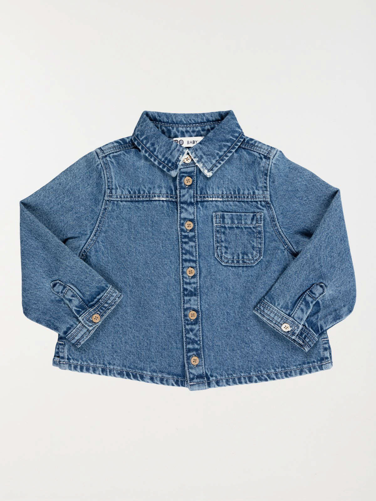 Chemise en jean garçon (6-36M) Chemise en jean garçon (6-36M)