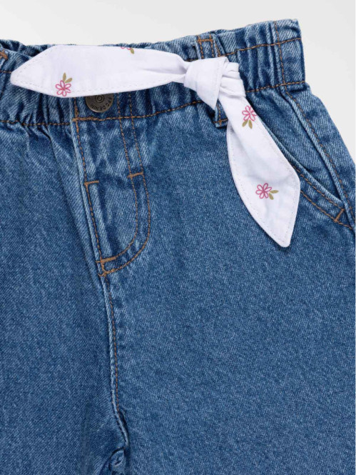 Jean noeud denim stone...