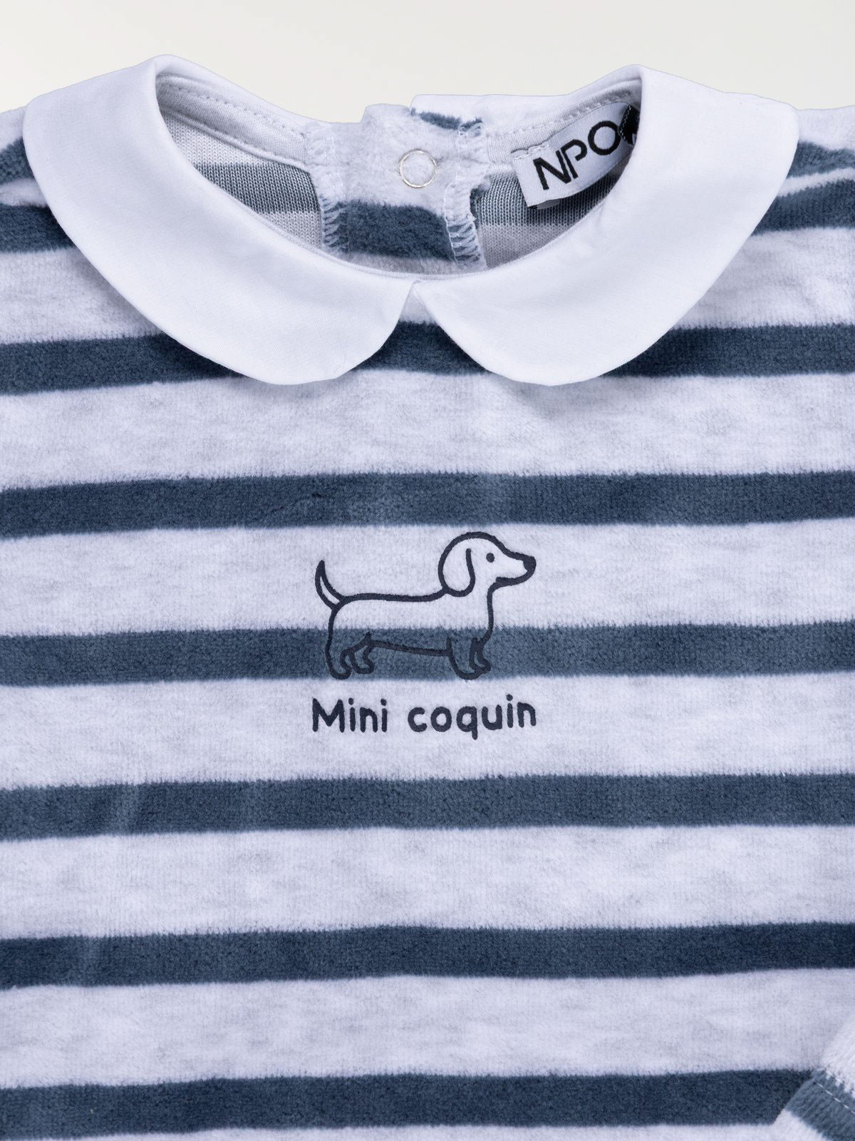 Pyjama rayé mini coquin garçon (6-36M) Pyjama rayé mini coquin garçon (6-36M)