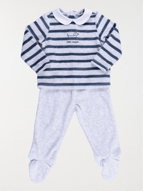 Pyjama rayé mini coquin...