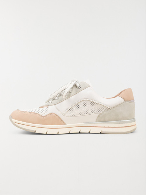 Baskets blanche confort femme (36-41) Baskets blanche confort femme (36-41)
