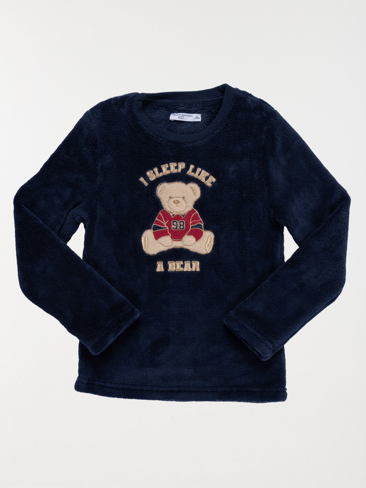 Pyjama polaire nounours fille (6-14A) Pyjama polaire nounours fille (6-14A)