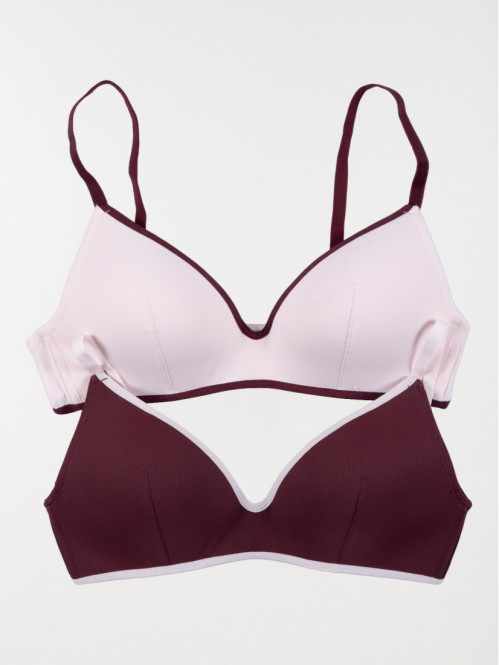 Lot de 2 soutien-gorge...