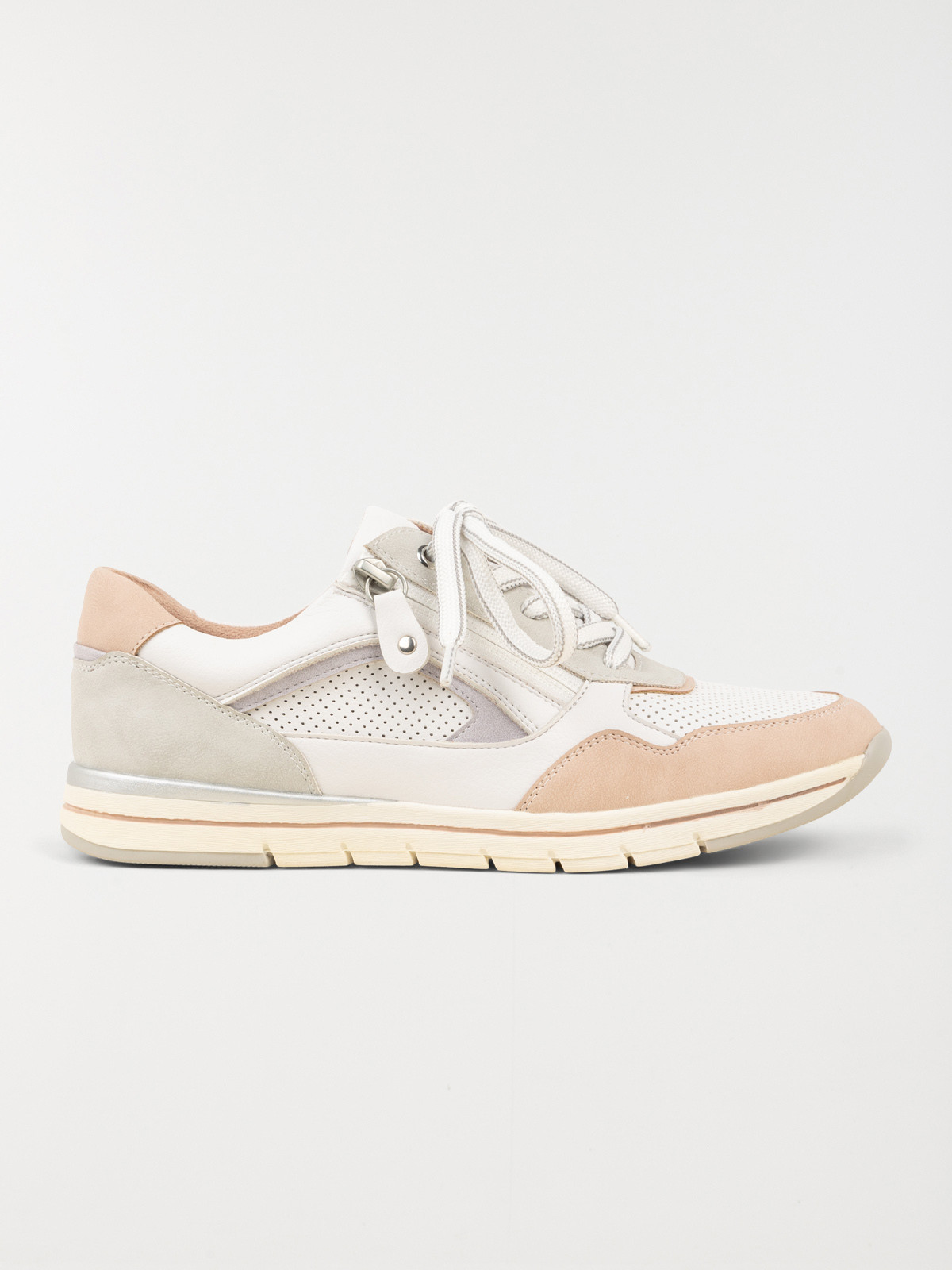 Basket blanche femme confortable sale