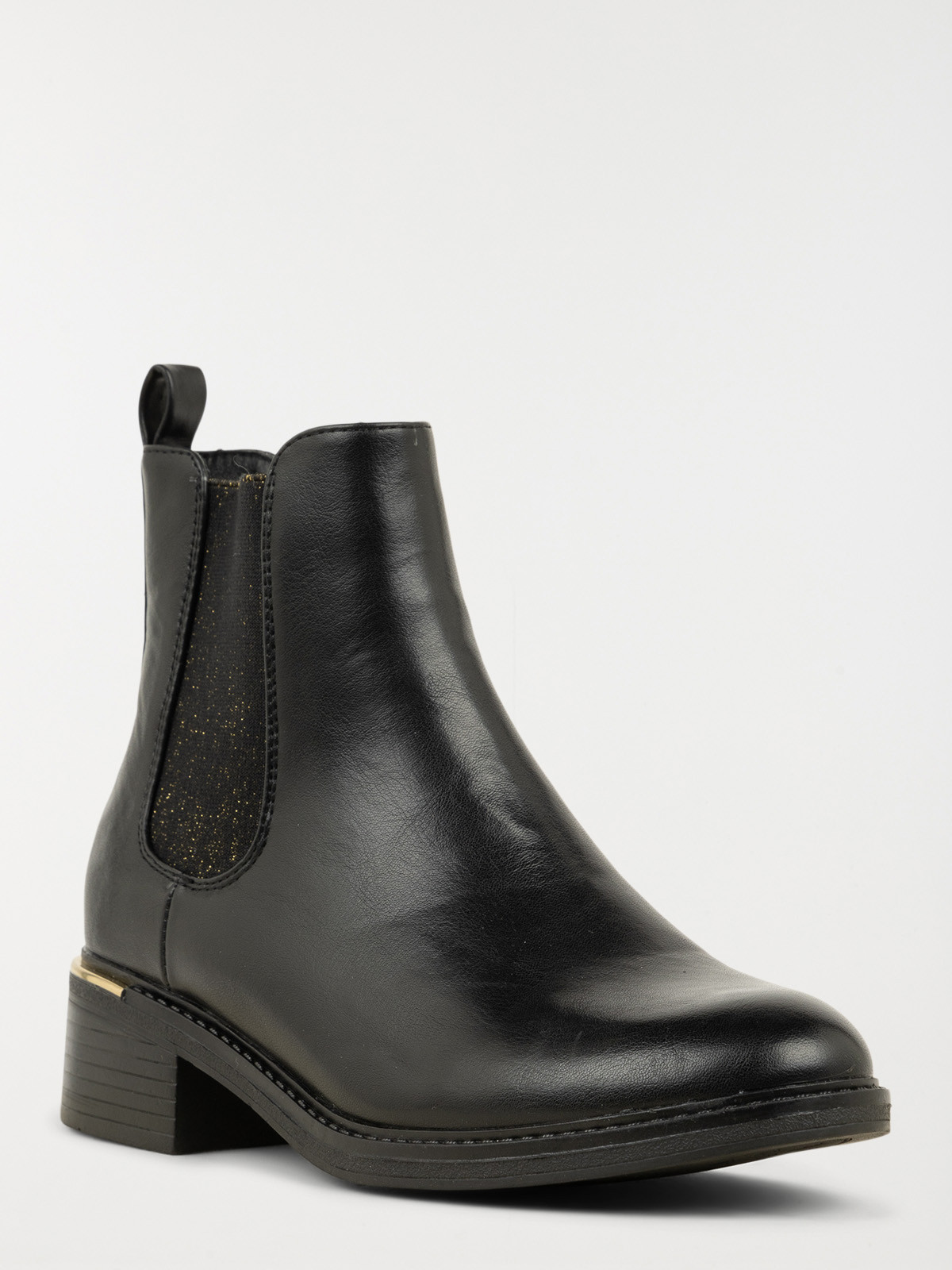 Bottines plates noires femme 36 41