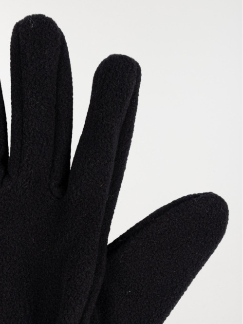 Gants polaires noirs homme