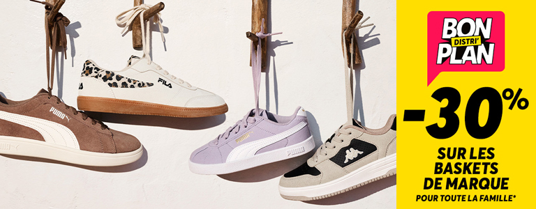 Offre baskets de marque