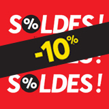 SOLDES -10%
