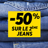 Offre jeans adulte