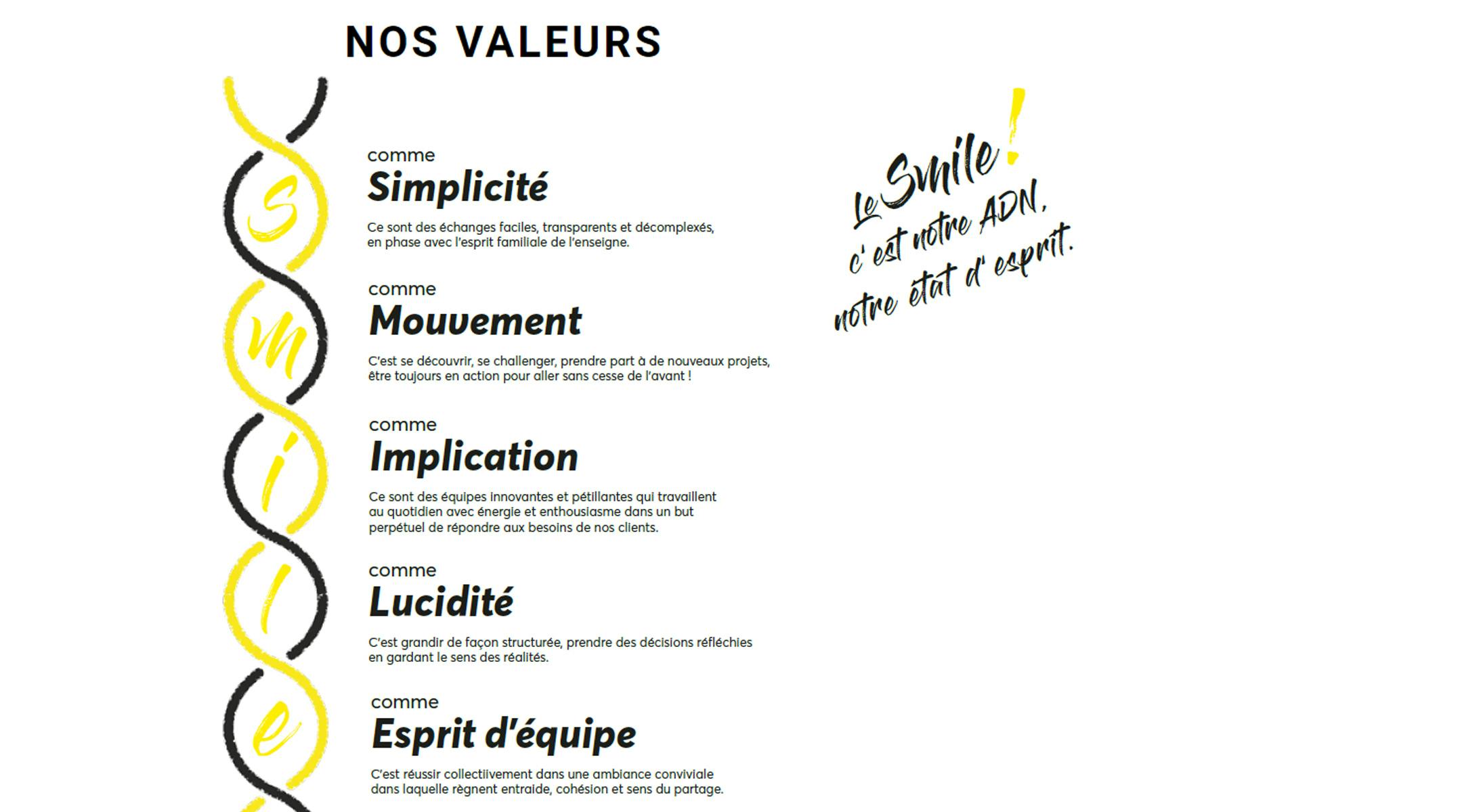 nos valeurs