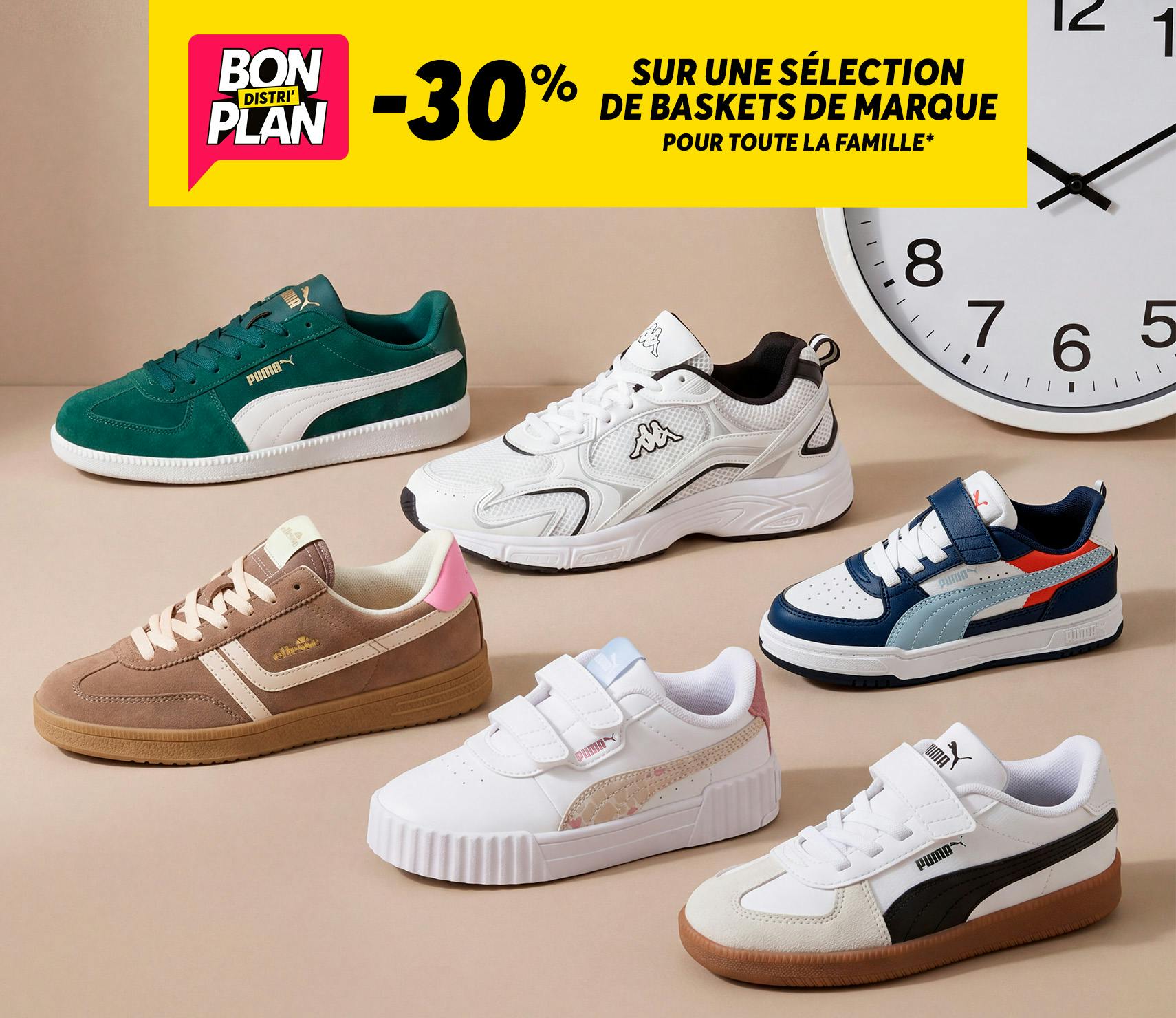 -30% basket de marque