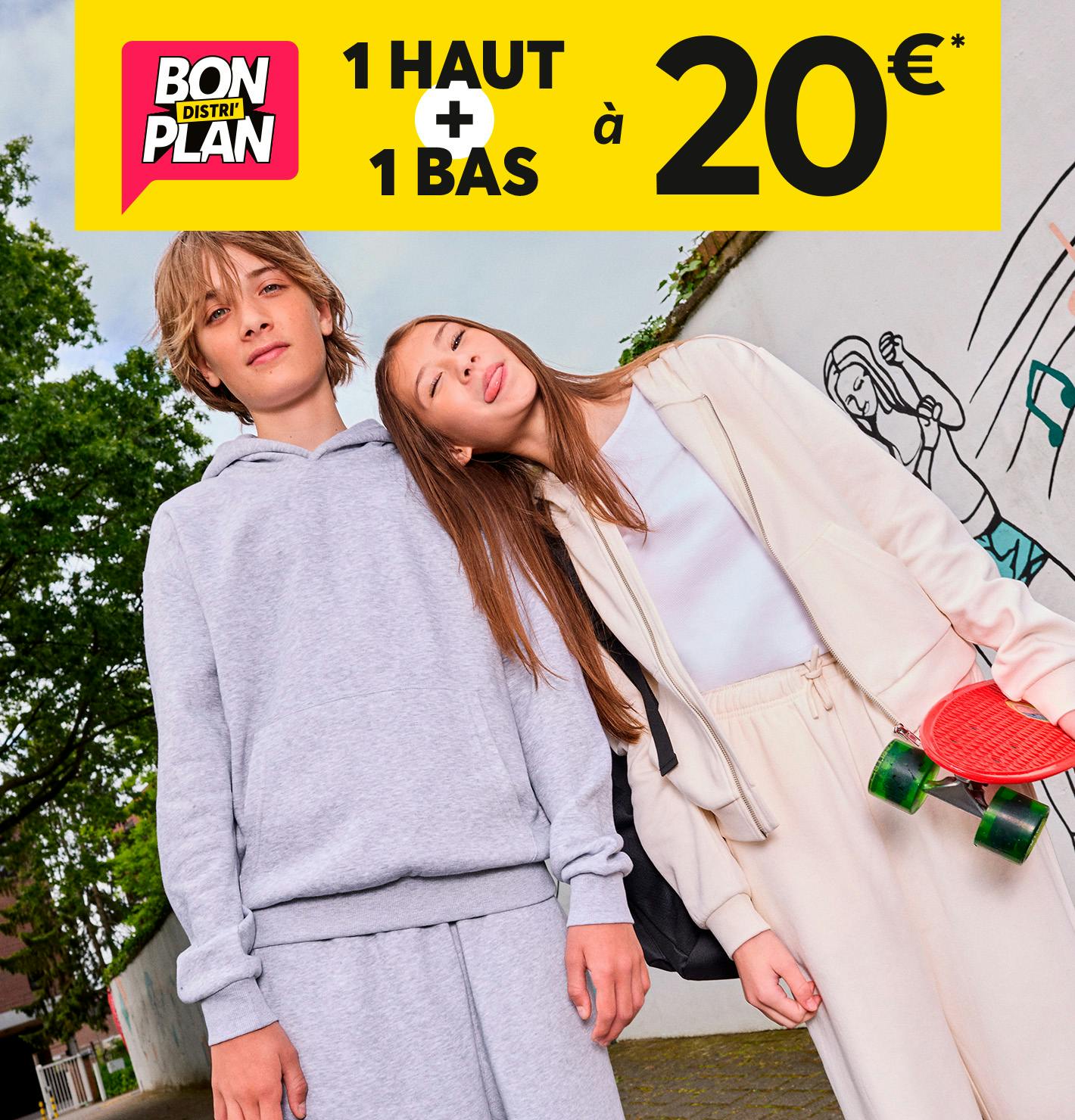 Haut + Bas à 20€