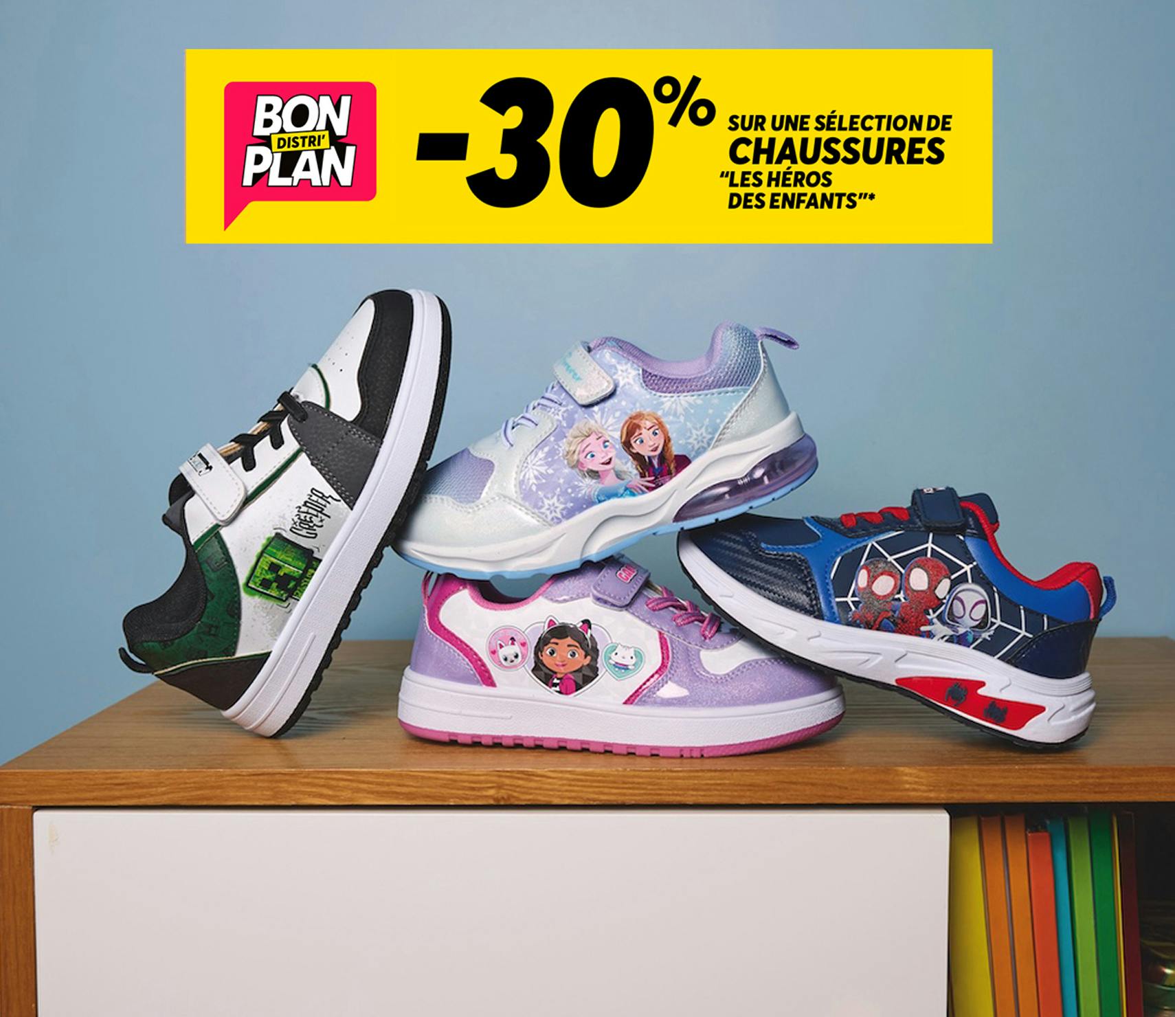 Offre baskets enfants