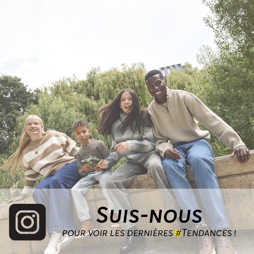 Suis-nous sur Instagram
