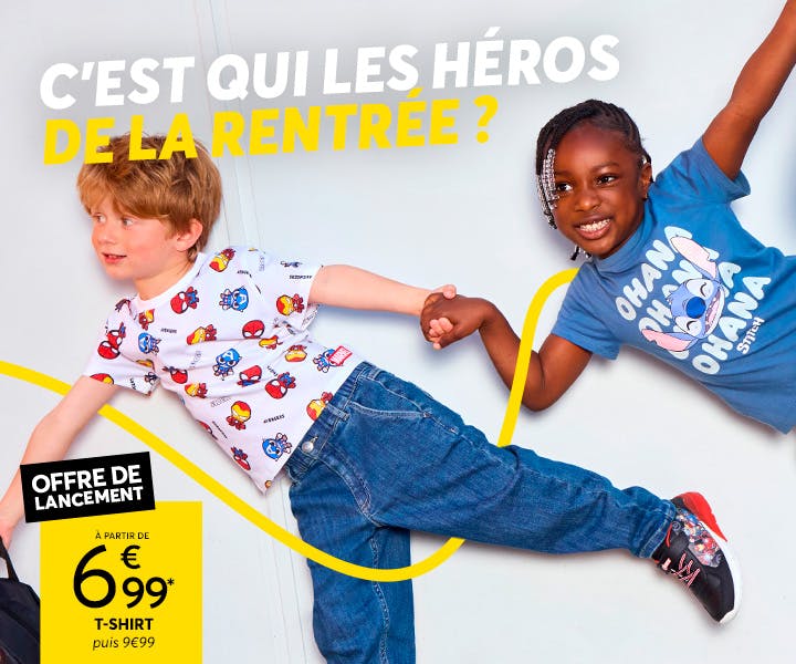 Offre mes héros de la rentrée