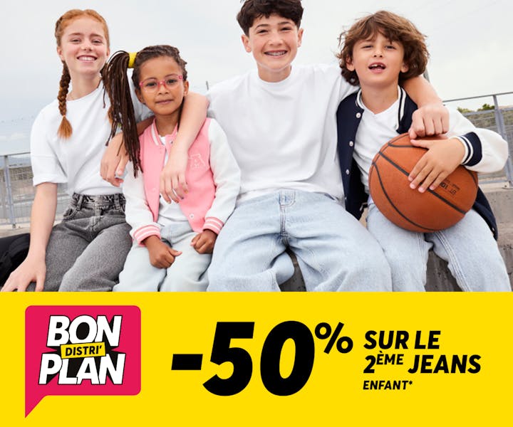 Offre jeans enfant