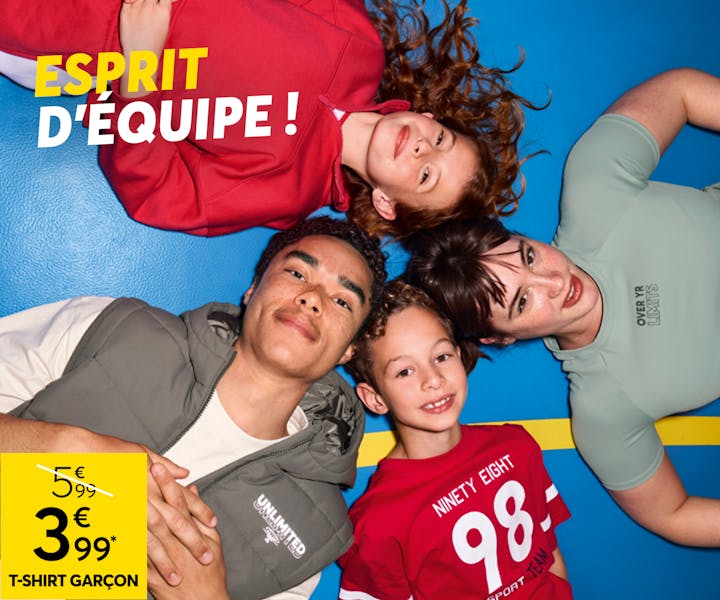 Esprit d'équipe !