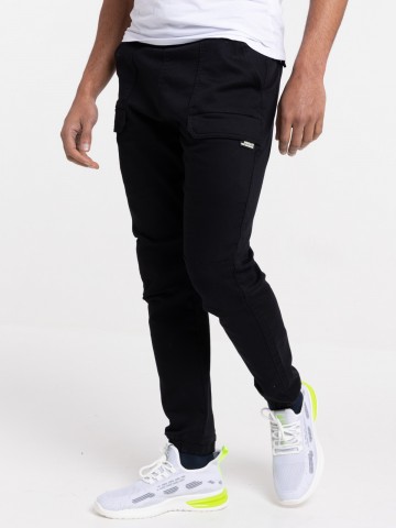 Fashion Pantalon Homme Casual Tendance Combat Chino Sport Pantalon Jogger -  Gris - Prix pas cher