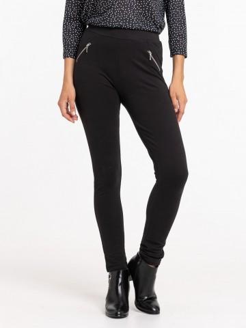 Grossiste Pantalon Leggings Femme Noir - 3608
