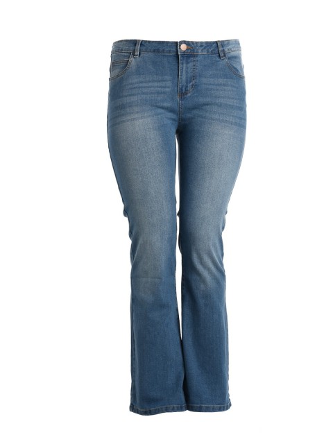Jeans bootcut stone grande taille femme