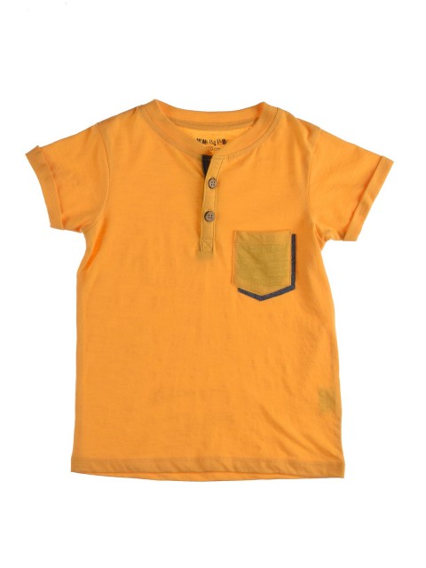 Tee-shirt jaune basic garçon (2-6A)