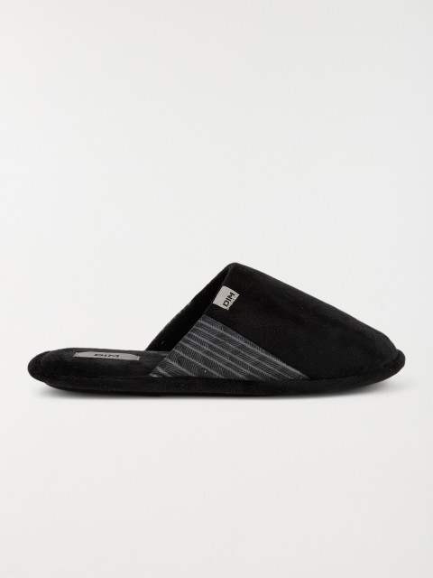 Chaussons noirs DIM homme (40-45)