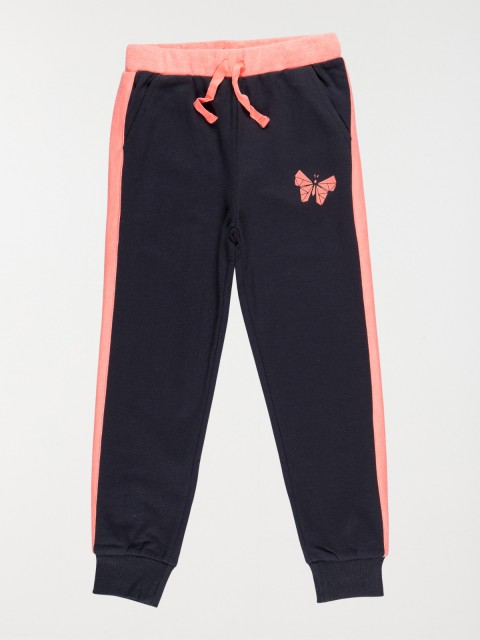 Pantalon jogging fille papillon (3-8A)