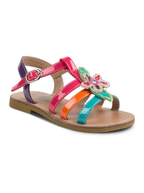 Sandales multicolores fille (24-27)