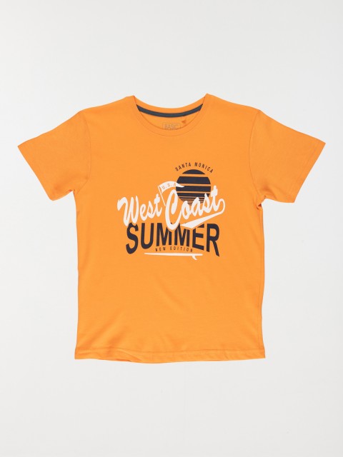 T-shirt melon imprimé garçon (10-16A)