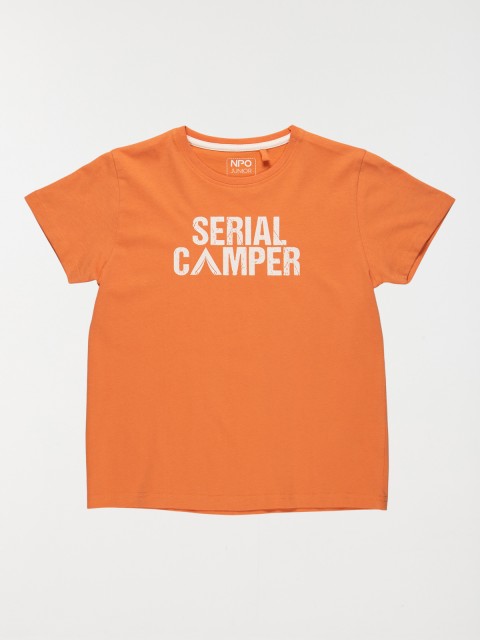 T-shirt "serial camper" garçon (10-16A)