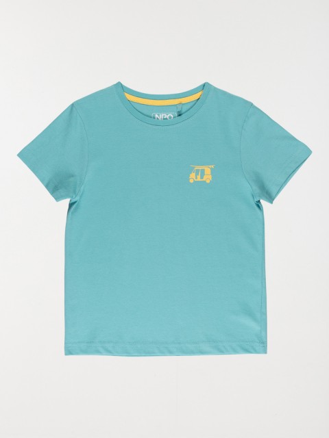 T-shirt garçon aquarelle imprimé (3-8A)
