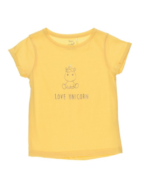 T-shirt imprimé licorne fille (2-6A)