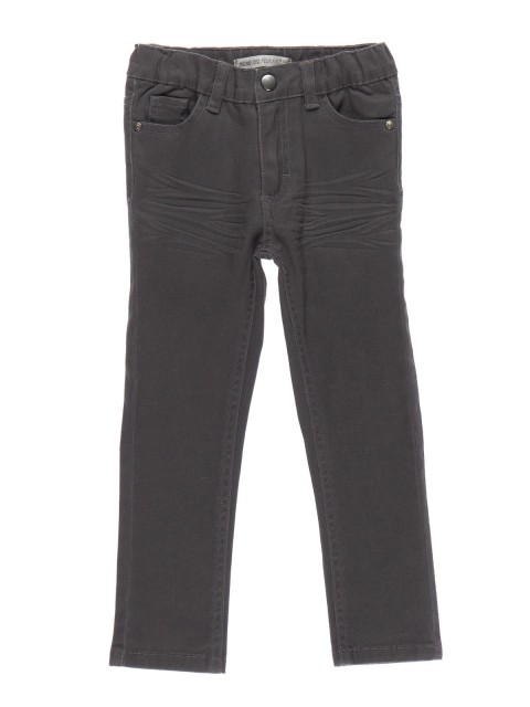 Pantalon slim coloris gris ardoise(2-6A)