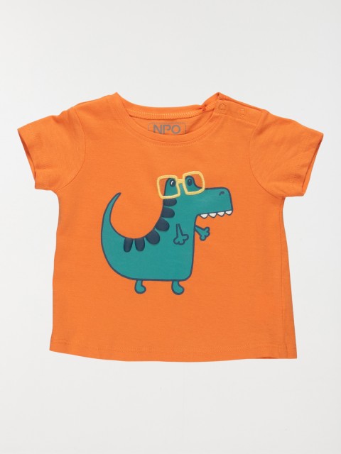 T-shirt motif dinosaure garçon (3-24M)