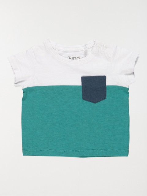 T-shirt color block garçon (3-24M)