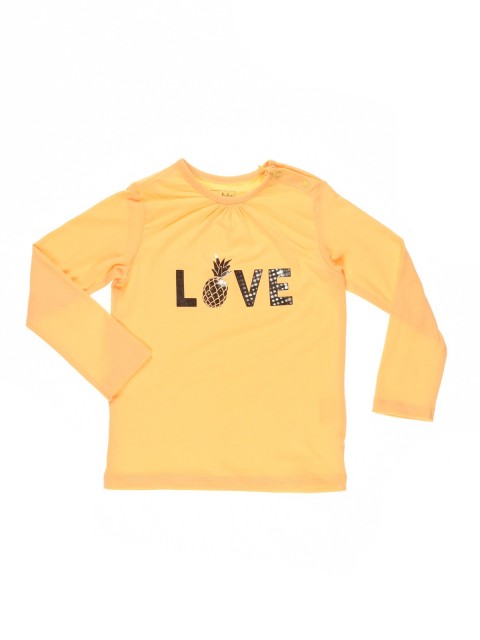 T-shirt imprimé jaune bébé fille (3-24M)