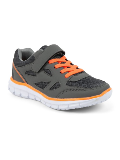 Chaussure sport gris/orange (30-35)