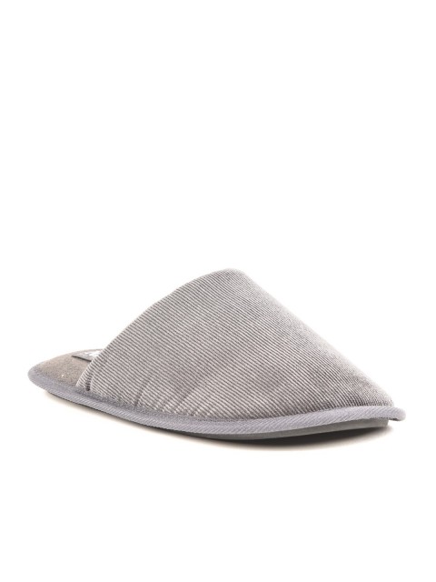 Chaussons mules gris homme (40-45)