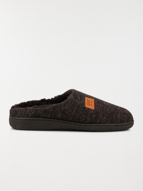 Chaussons noirs homme (41-46)
