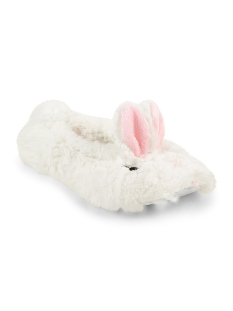 Pantoufle lapin blanc fille (30-35)