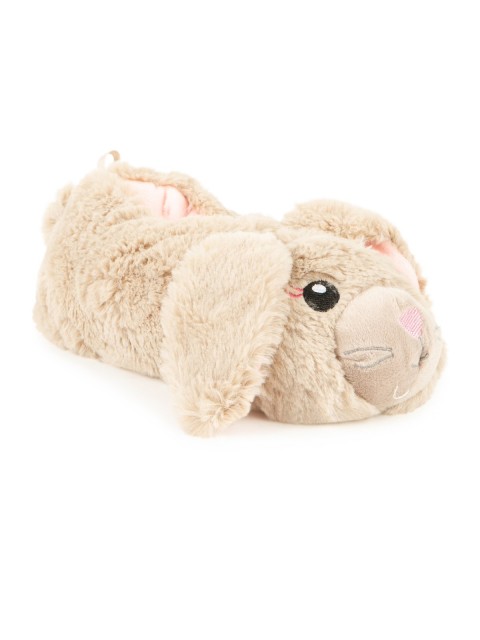 Chausson lapin fille beige (29-36)