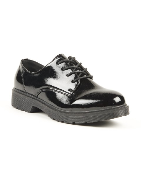 Chaussure à lacet coloris noir (36-41)